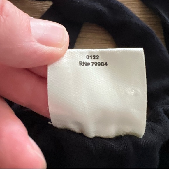 Soma Cool Nights Days Chemise Crossback Small Black - Picture 8 of 10